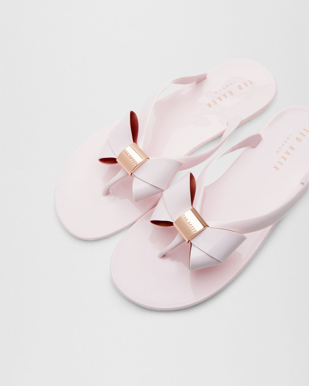ted baker pink flip flops