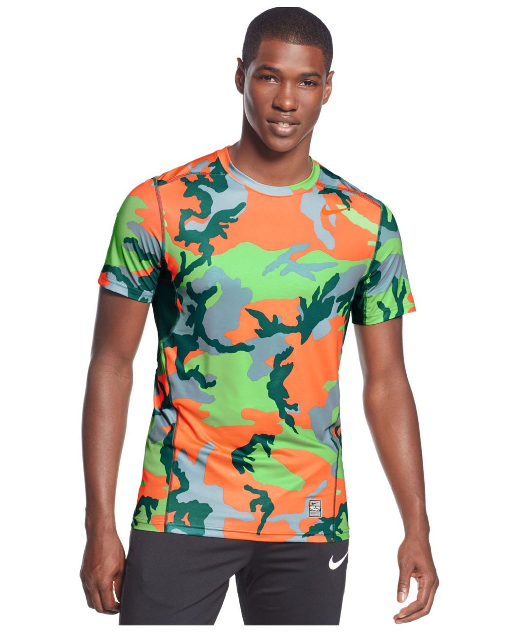 Pantera guardarropa contenido Nike Hypercool Dri-fit Camo T-shirt in Green for Men | Lyst