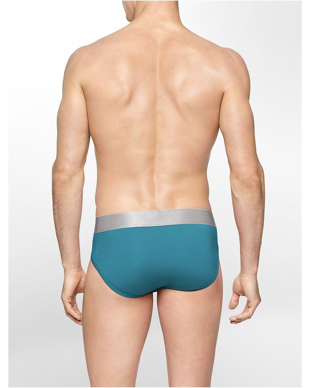 Calvin Klein Underwear Steel Micro Hip Brief in Blue for Men | Lyst