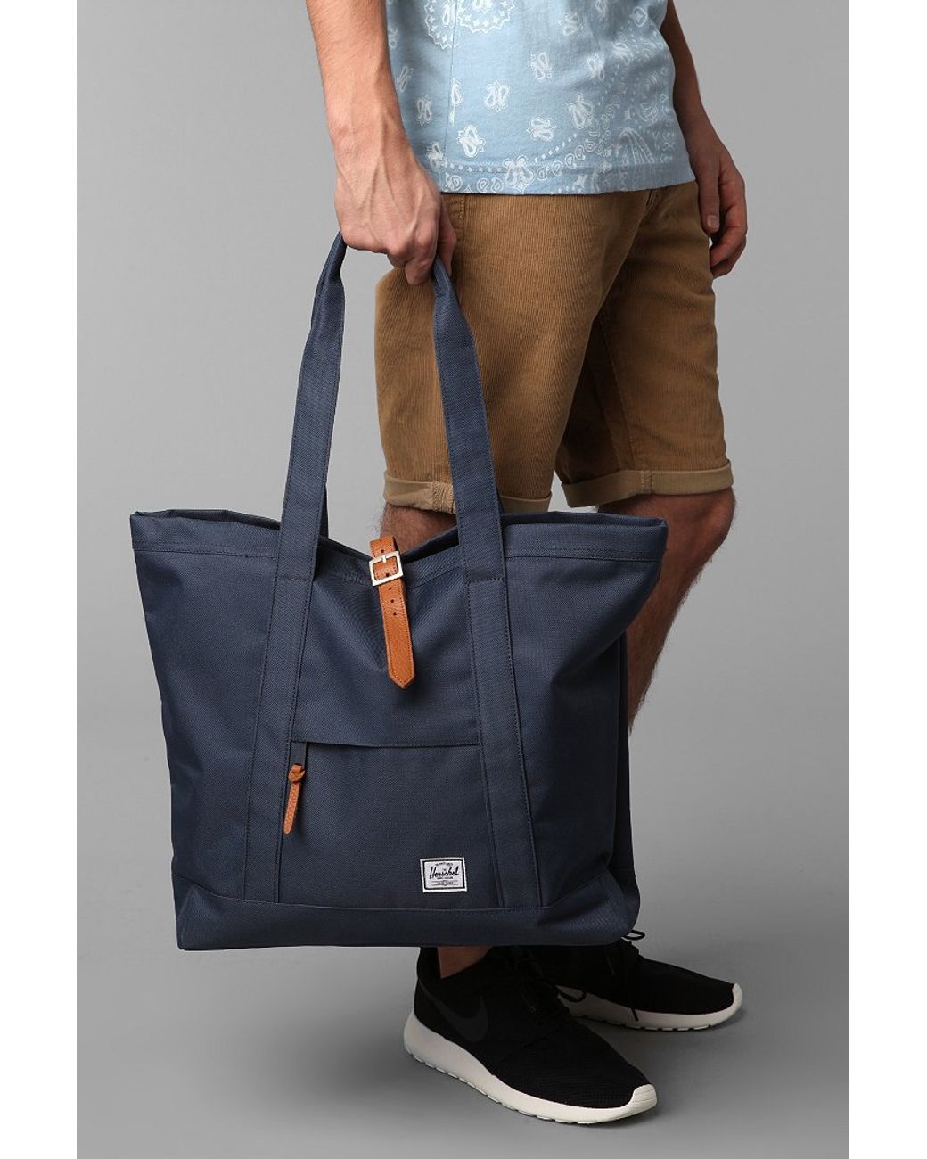 Herschel Supply Co. Oversized Market Tote Bag in Blue for Men | Lyst