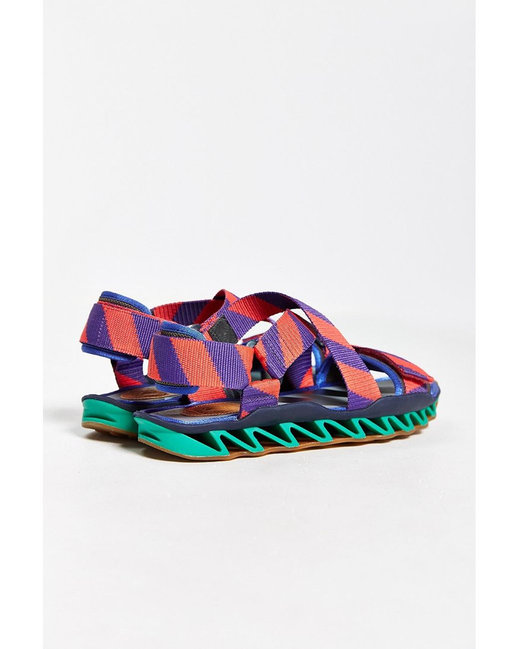 Camper X Bernhard Willhelm Himalayan Sandal in Green for Men