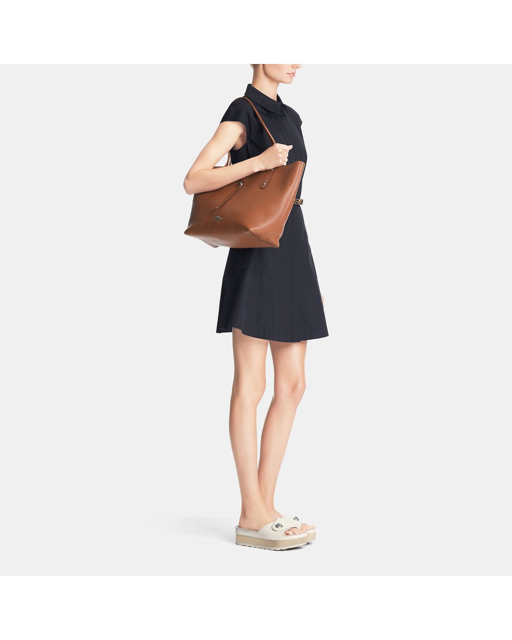 Refined pebble hotsell leather