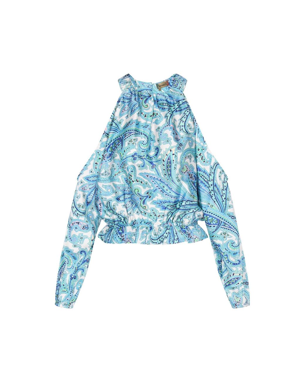 Ebeeza Blue Bluse Spring Summer