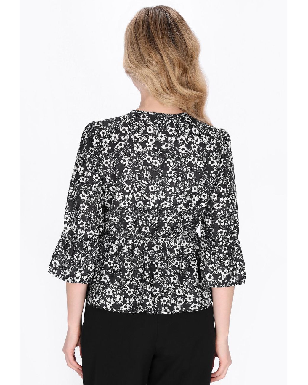 Usha Gray Bluse