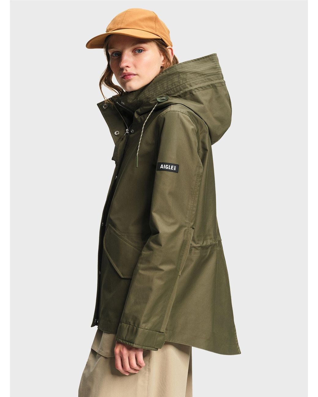 Aigle Green Übergangsparka