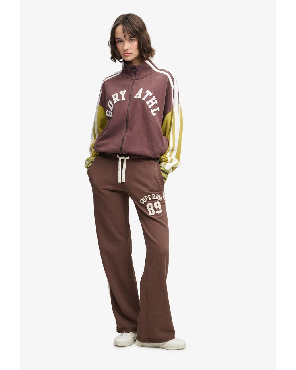 Superdry & Co Brown Hose Athletic Essentials