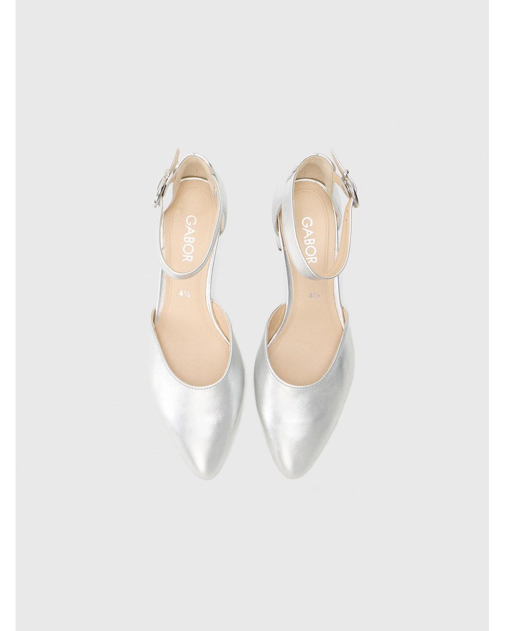 Gabor White Pumps