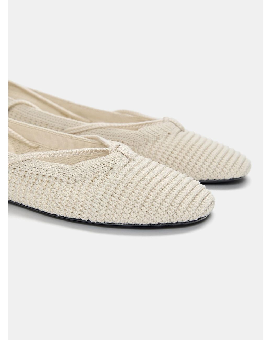 Pull&Bear Natural Ballerina