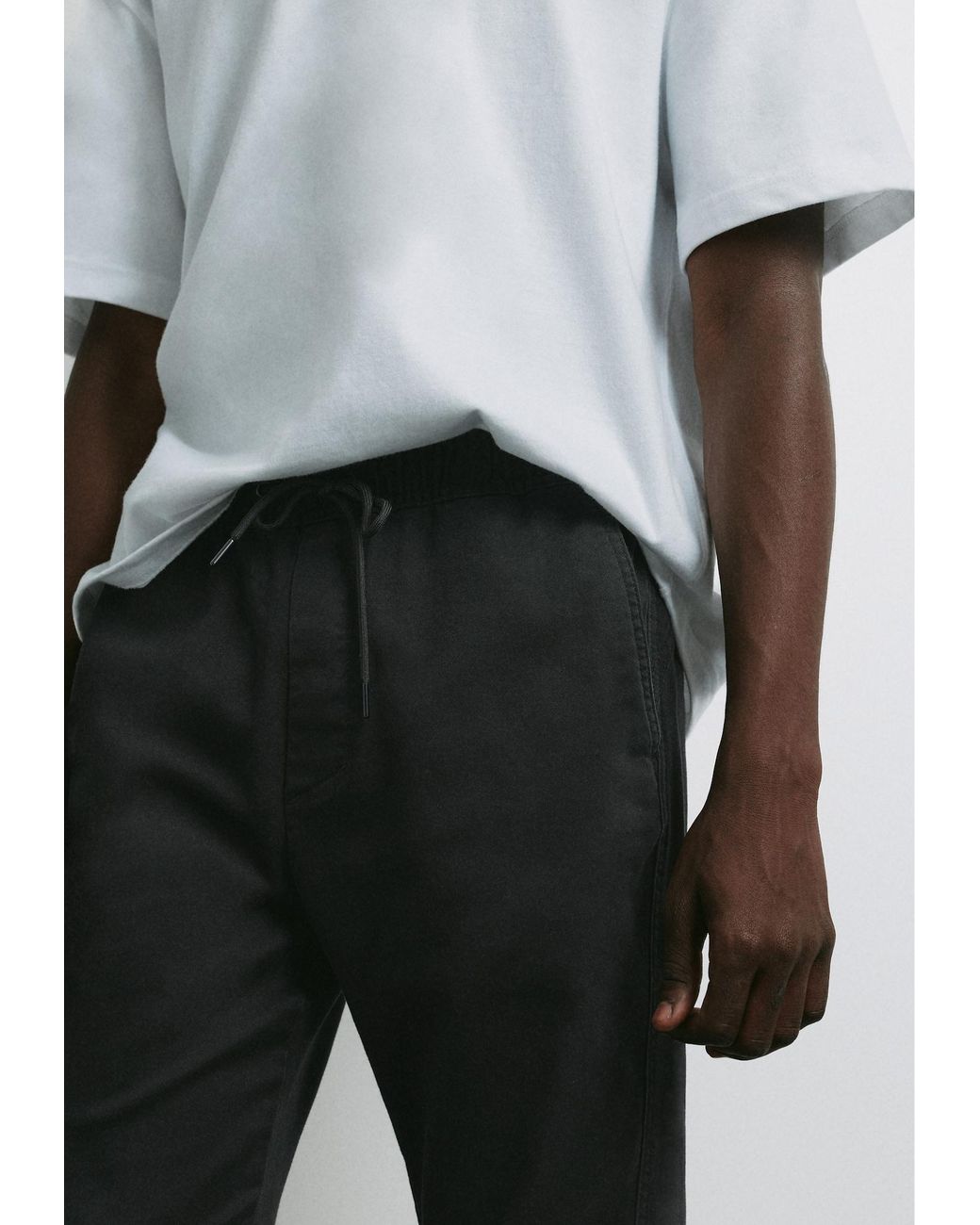 Pull&Bear Hose in Black für Herren