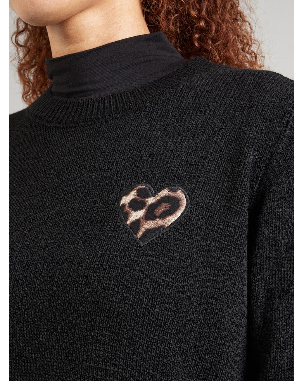 /about You Black Pullover Rabea