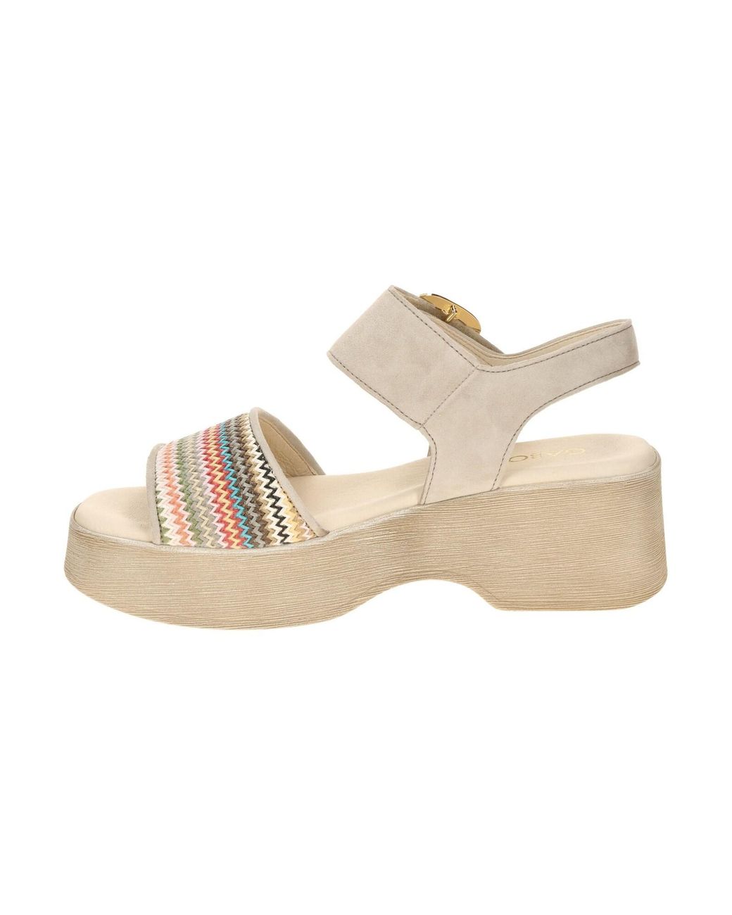 Gabor Natural Sandale Fashion Plateau Sandalette Multi 84.526.40
