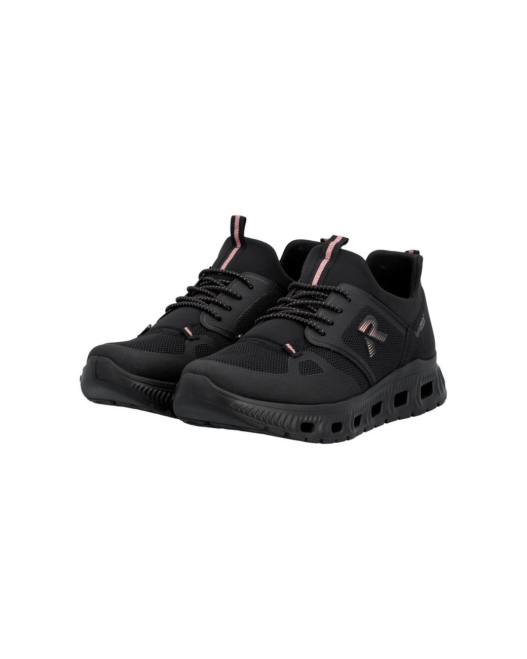 Rieker Black Slip On