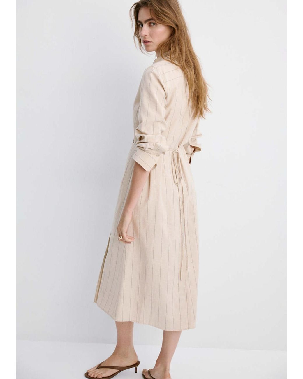 Mango White Kleid Zede