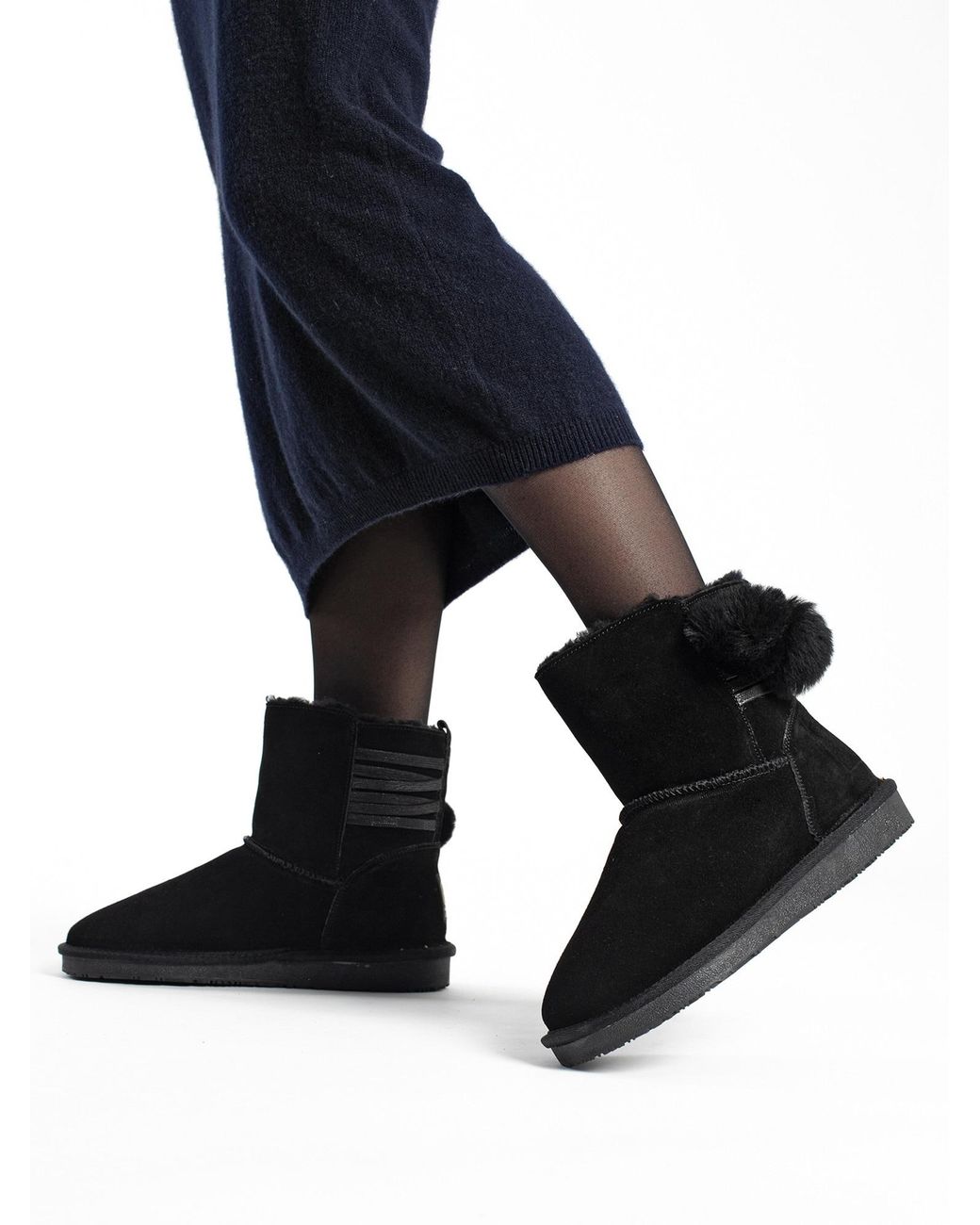 Gooce Black Stiefel Joaquin