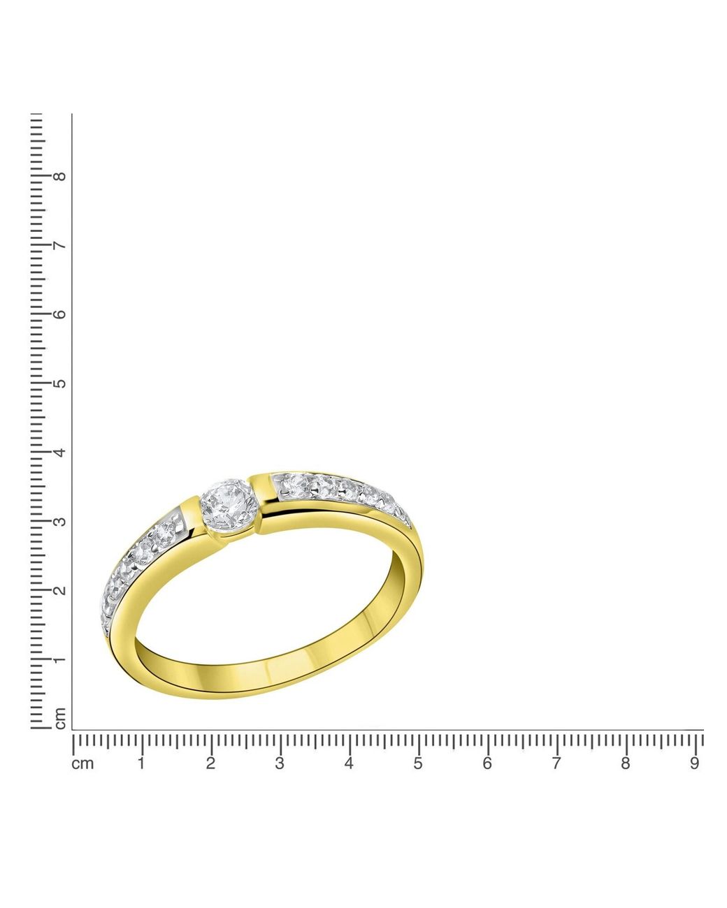Fascination by Ellen K. Metallic Ring