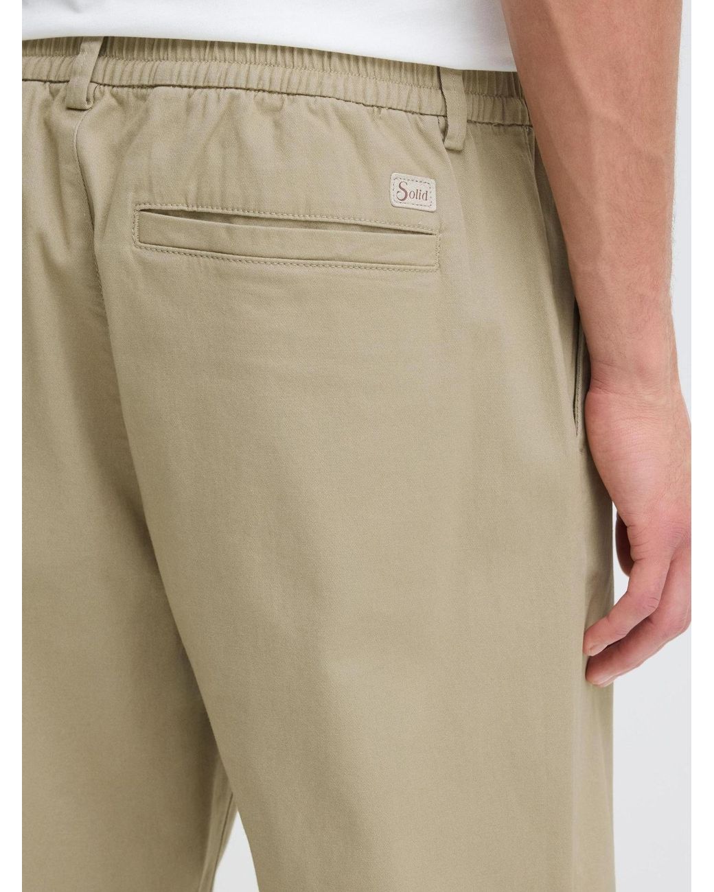 Solid Chinohose Sdmohan Stretch in Natural für Herren