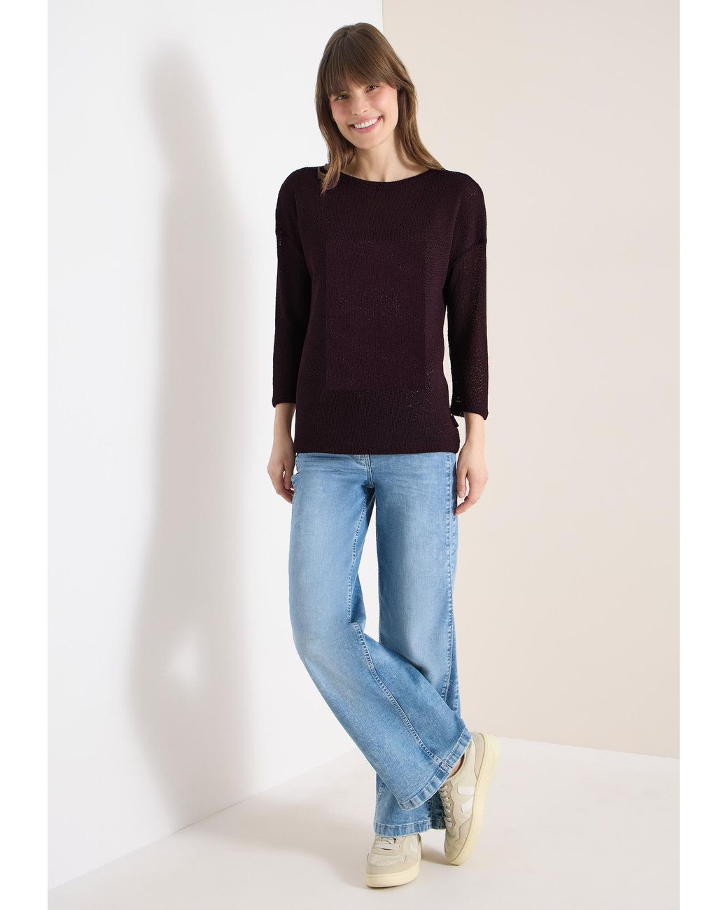 Cecil Purple Pullover