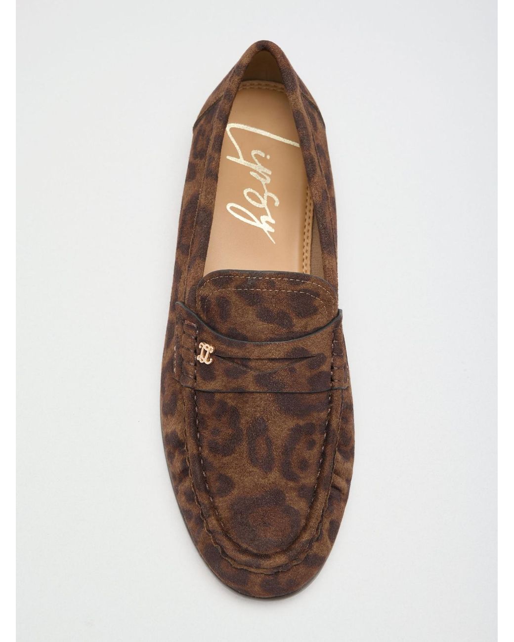 Lipsy Brown Slipper