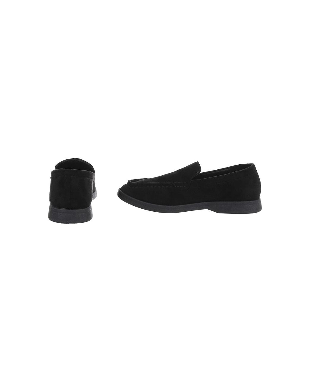 Ital-Design Black Mokassin