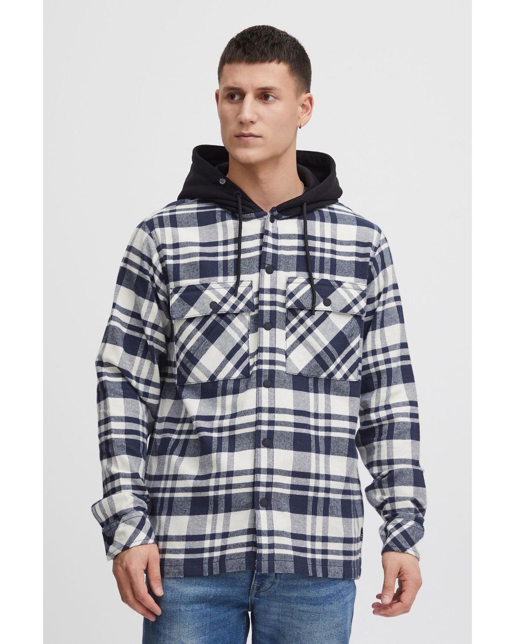 Solid Übergangsjacke Zachary in Gray für Herren