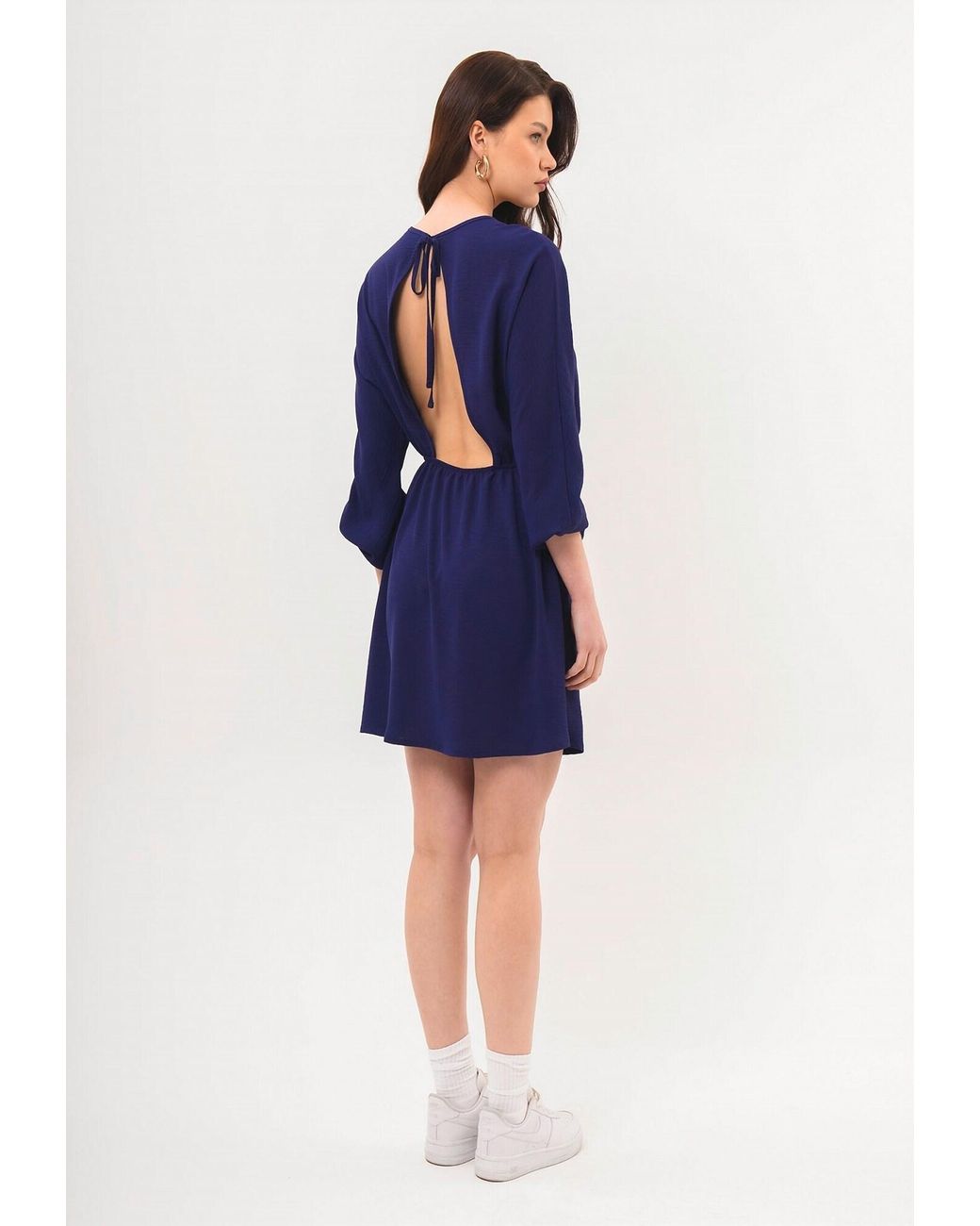 FRESHLIONS Blue Minikleid Beth