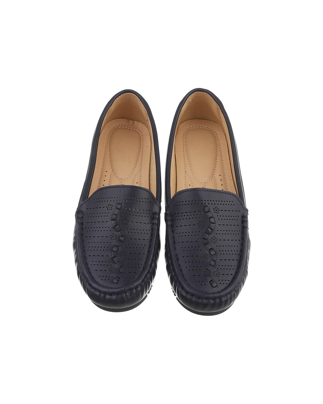 Ital-Design Blue Mokassin