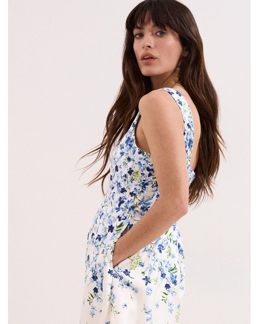 Phase Eight Blue Kleid