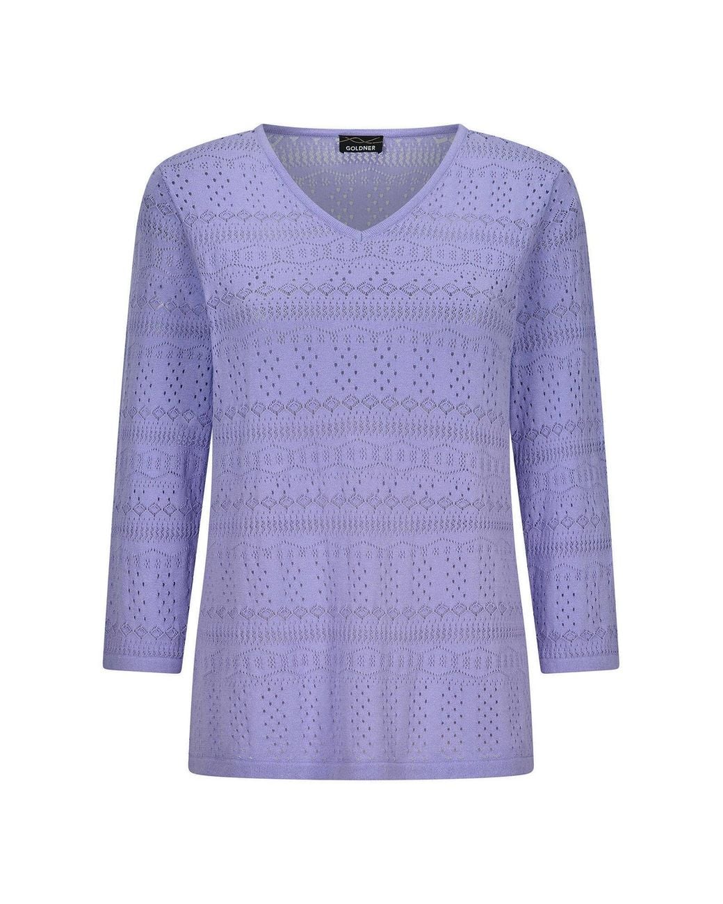 Goldner Purple Pullover