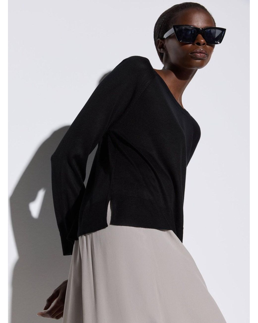 No Matter What Black Pullover