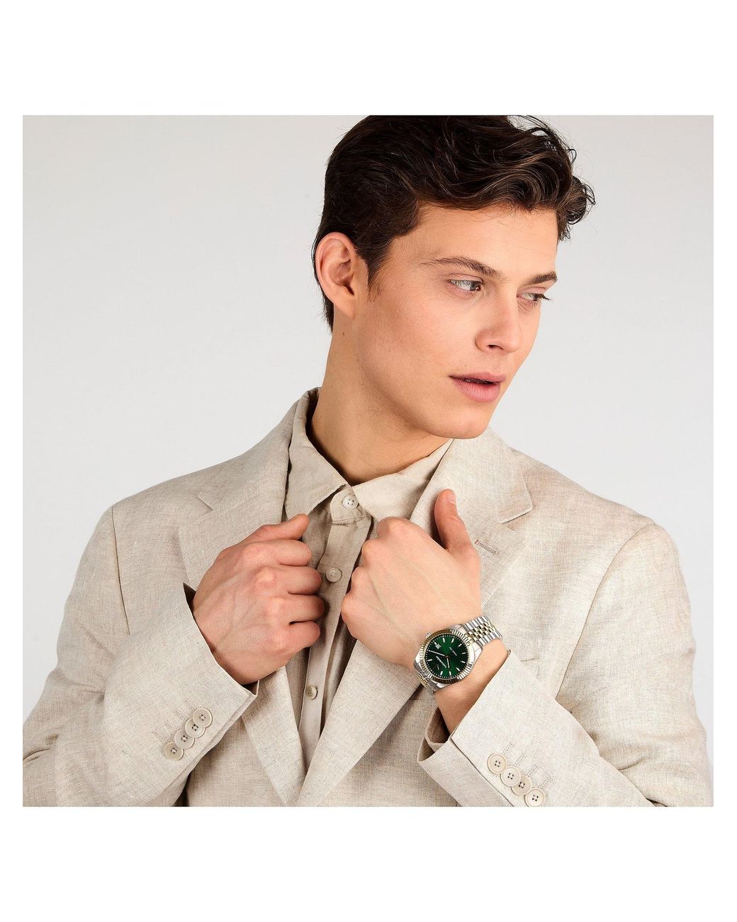 Lucien Rochat Uhr in Metallic für Herren