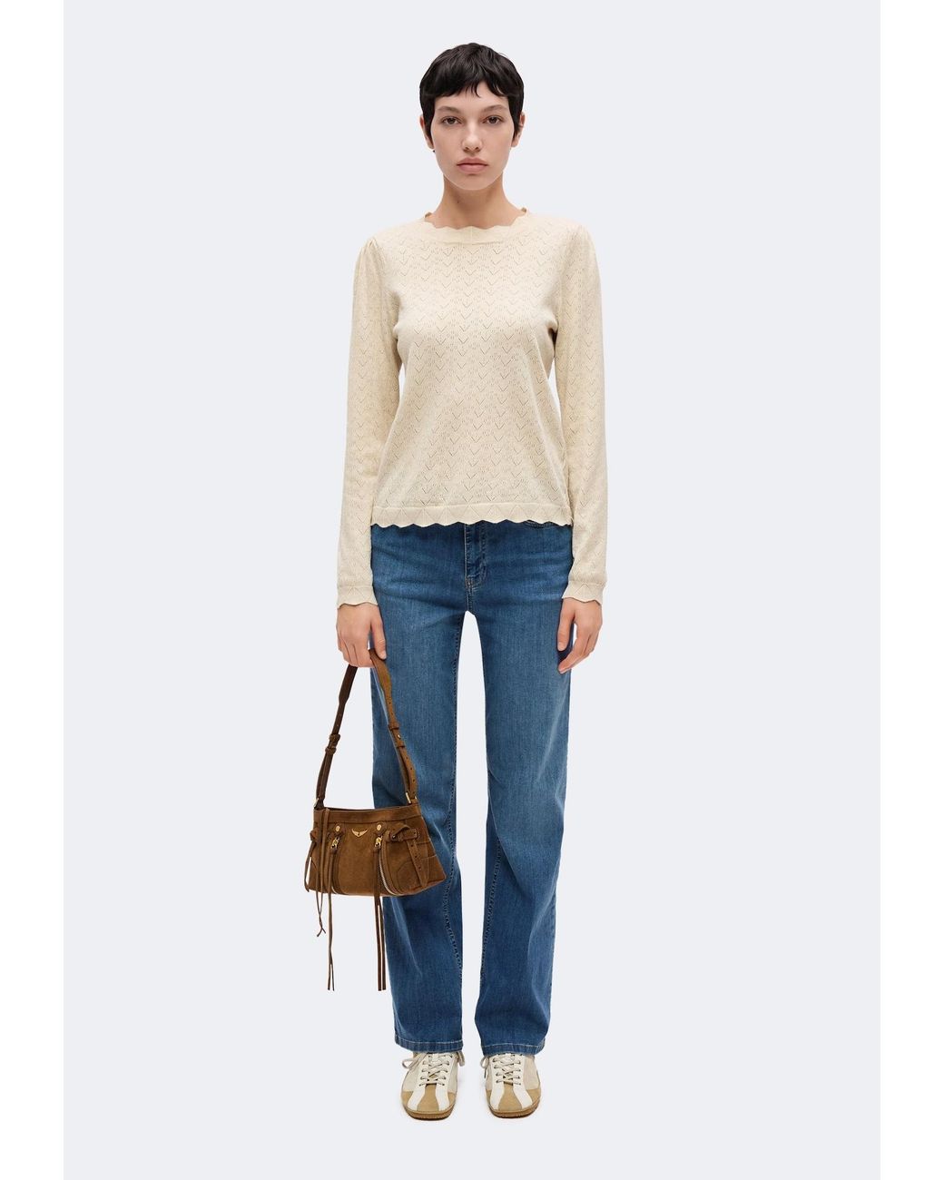 Vila White Pullover Vifemi