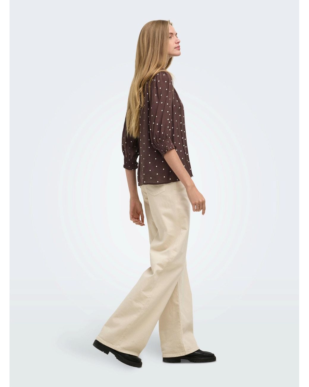 ONLY Brown Bluse Onlraya