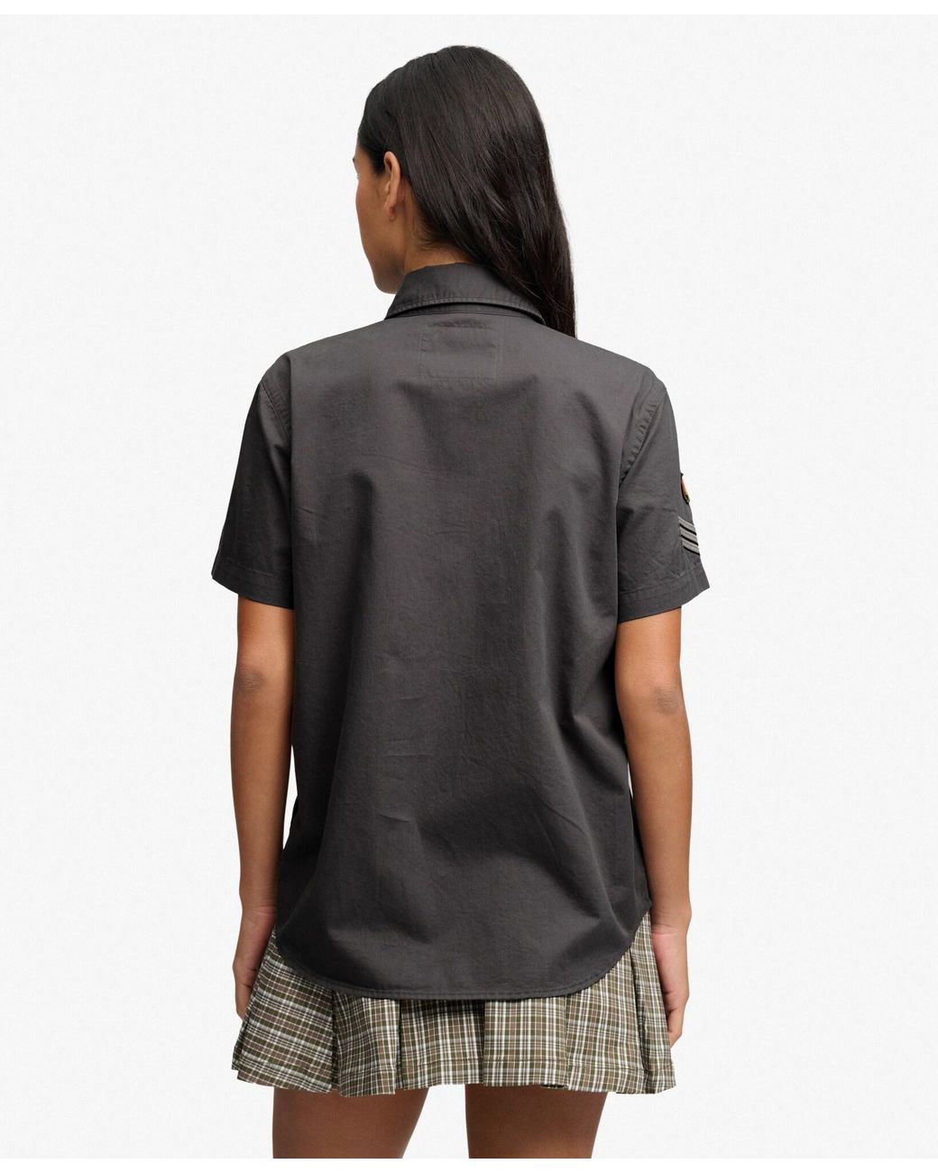 Superdry & Co Black Bluse