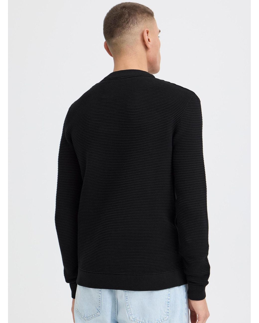 Solid Pullover Valencia in Blue für Herren