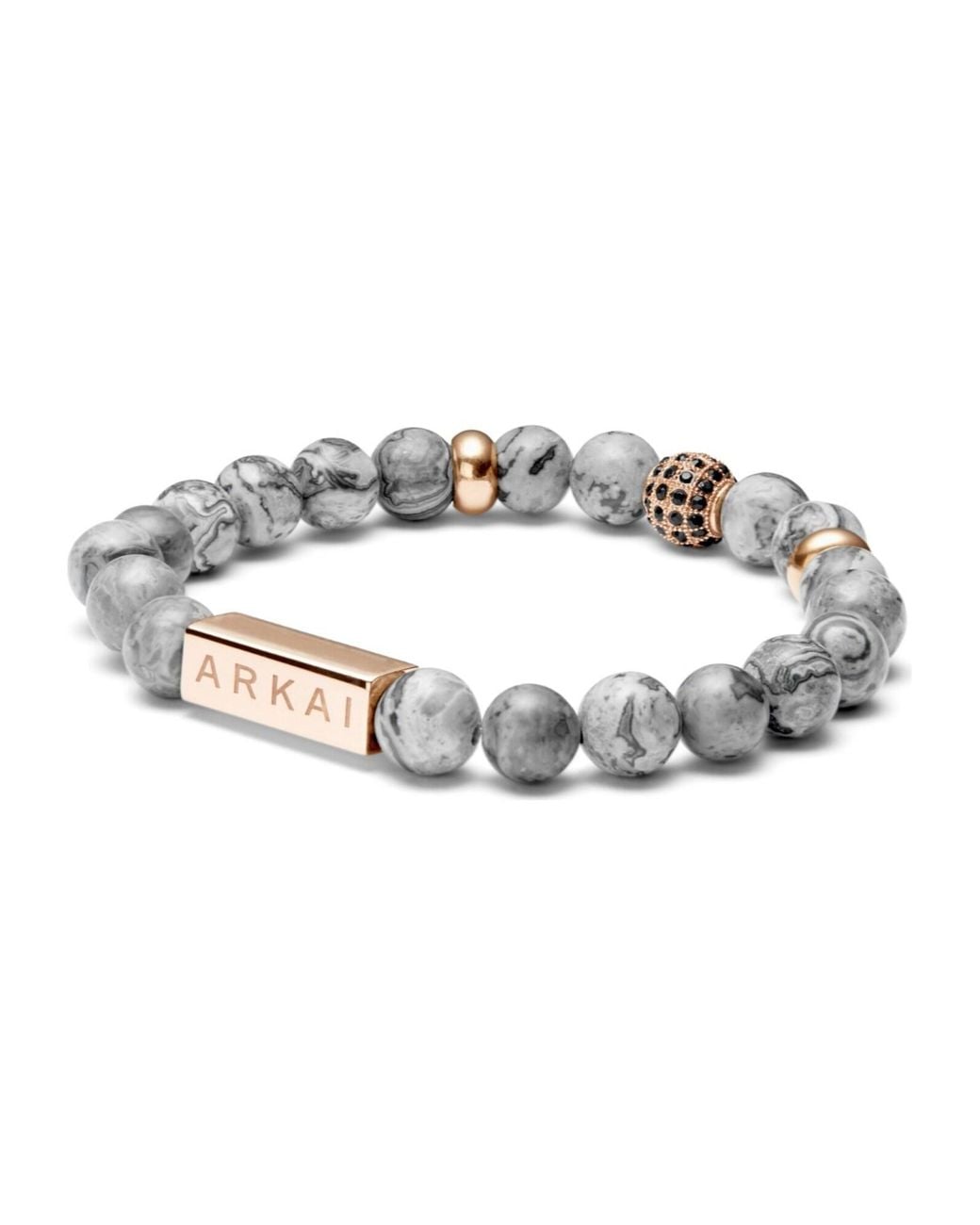 Arka Armband Roas in White für Herren