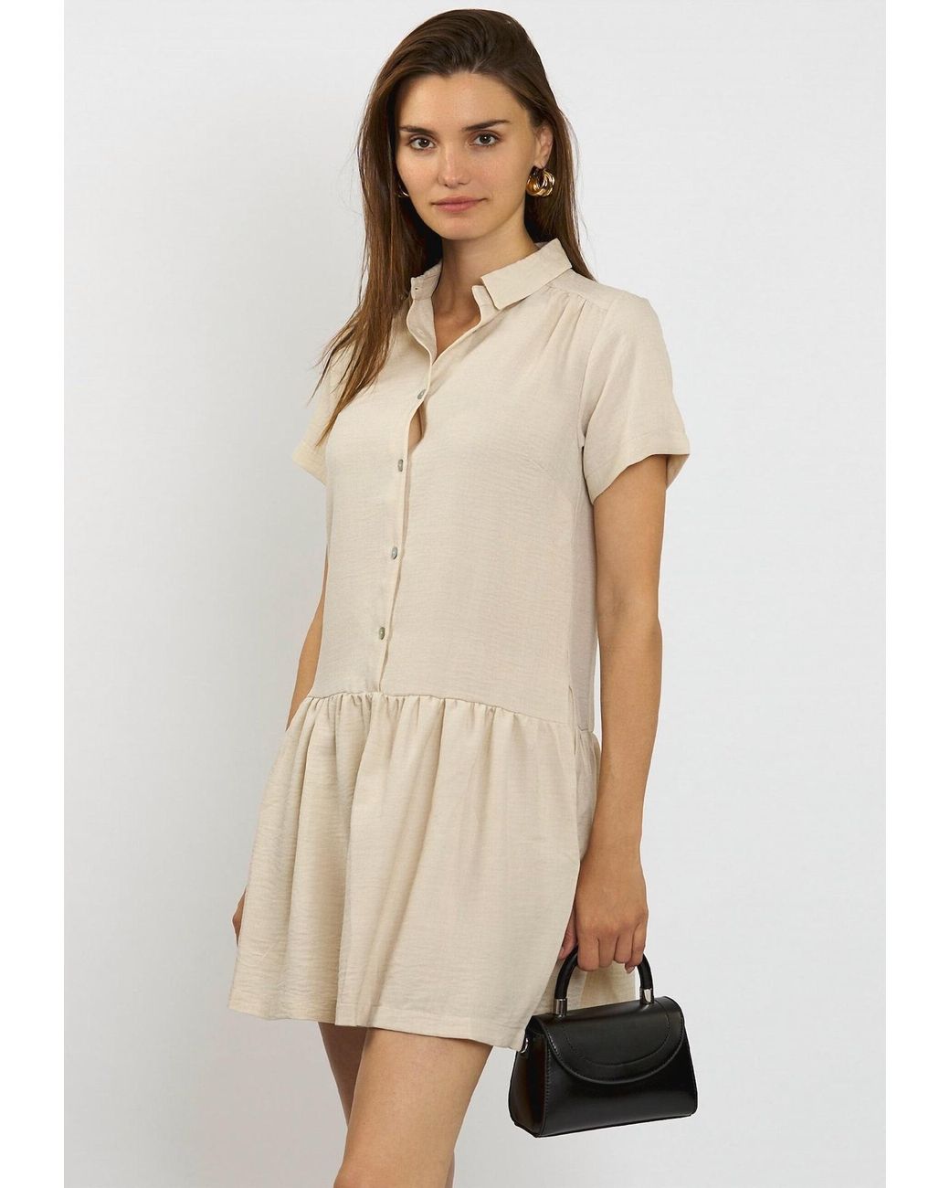 FRESHLIONS Natural Blusenkleid Corin