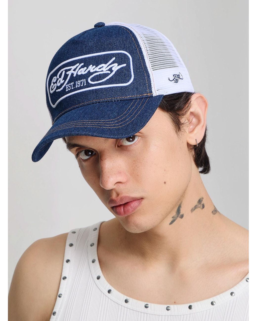 Ed Hardy Blue Cap