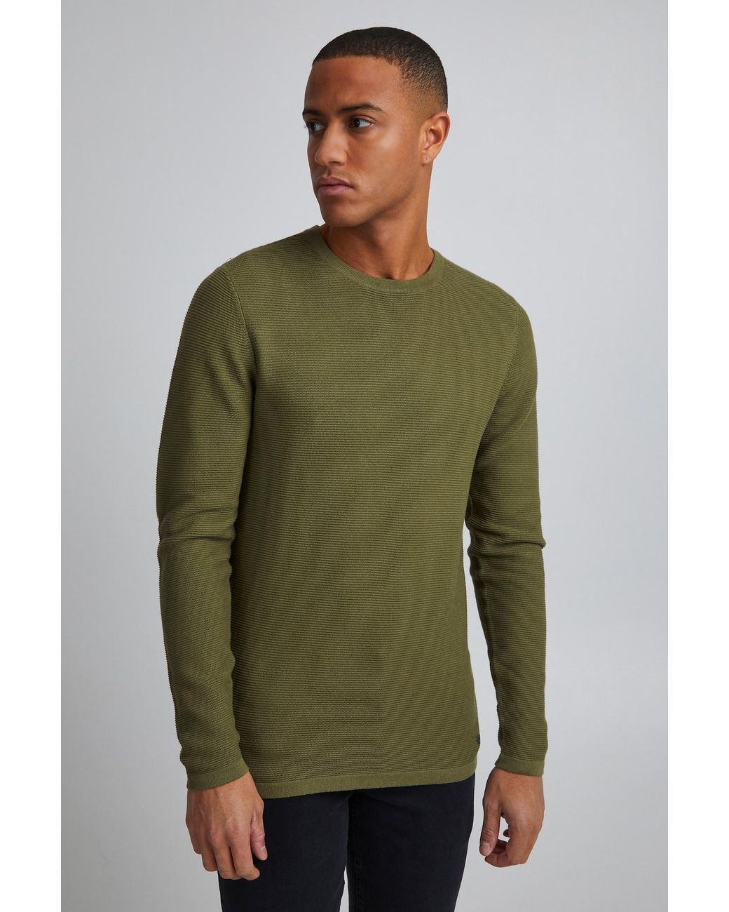 11 Project Pullover Frode in Green für Herren