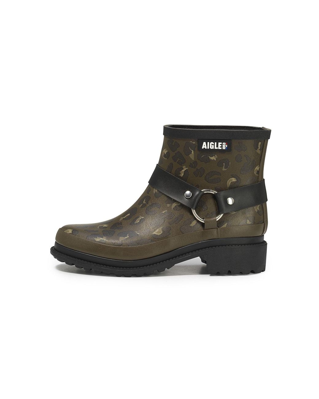 Aigle Black Gummistiefel Macadames