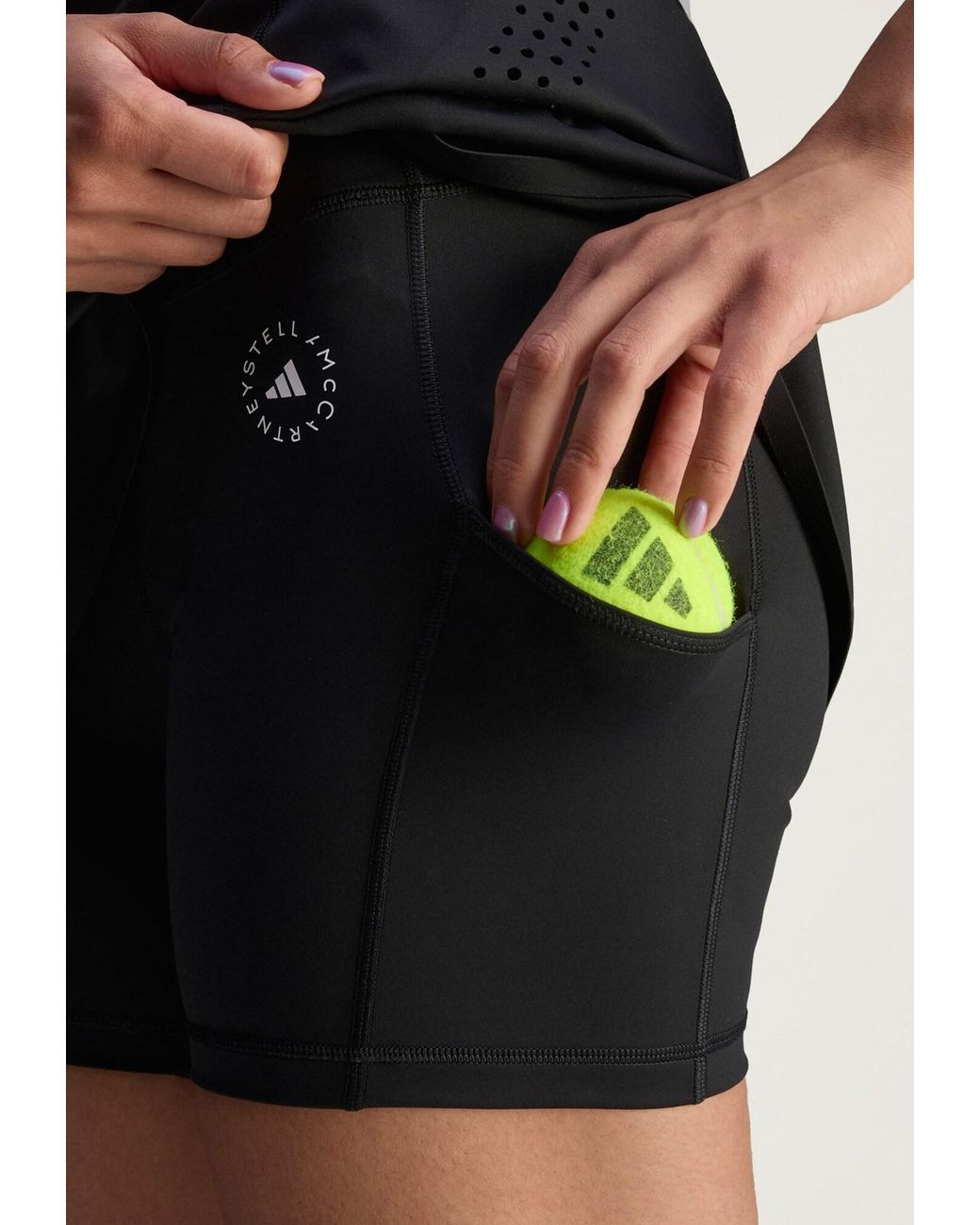 Adidas By Stella McCartney Blue Set: Sportkleid Und Sportshorts Training