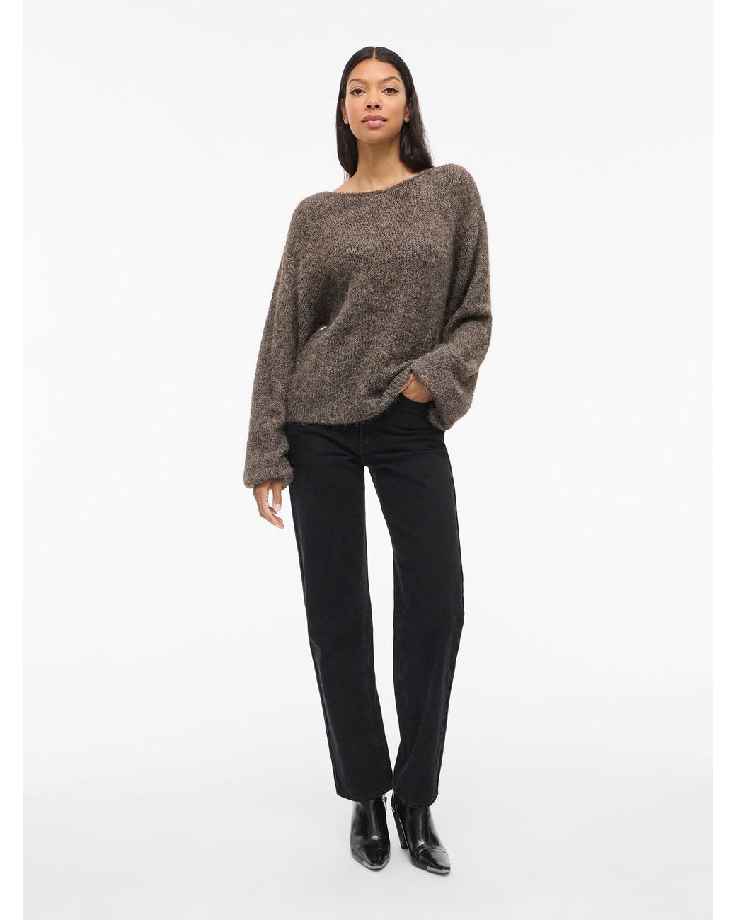 Vila Brown Pullover Vimarley