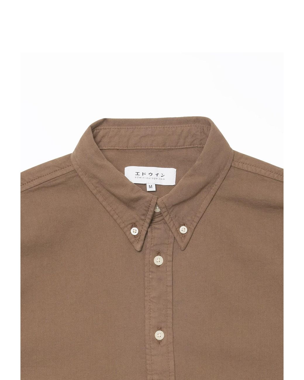 Edwin Hemd Arlo in Brown für Herren