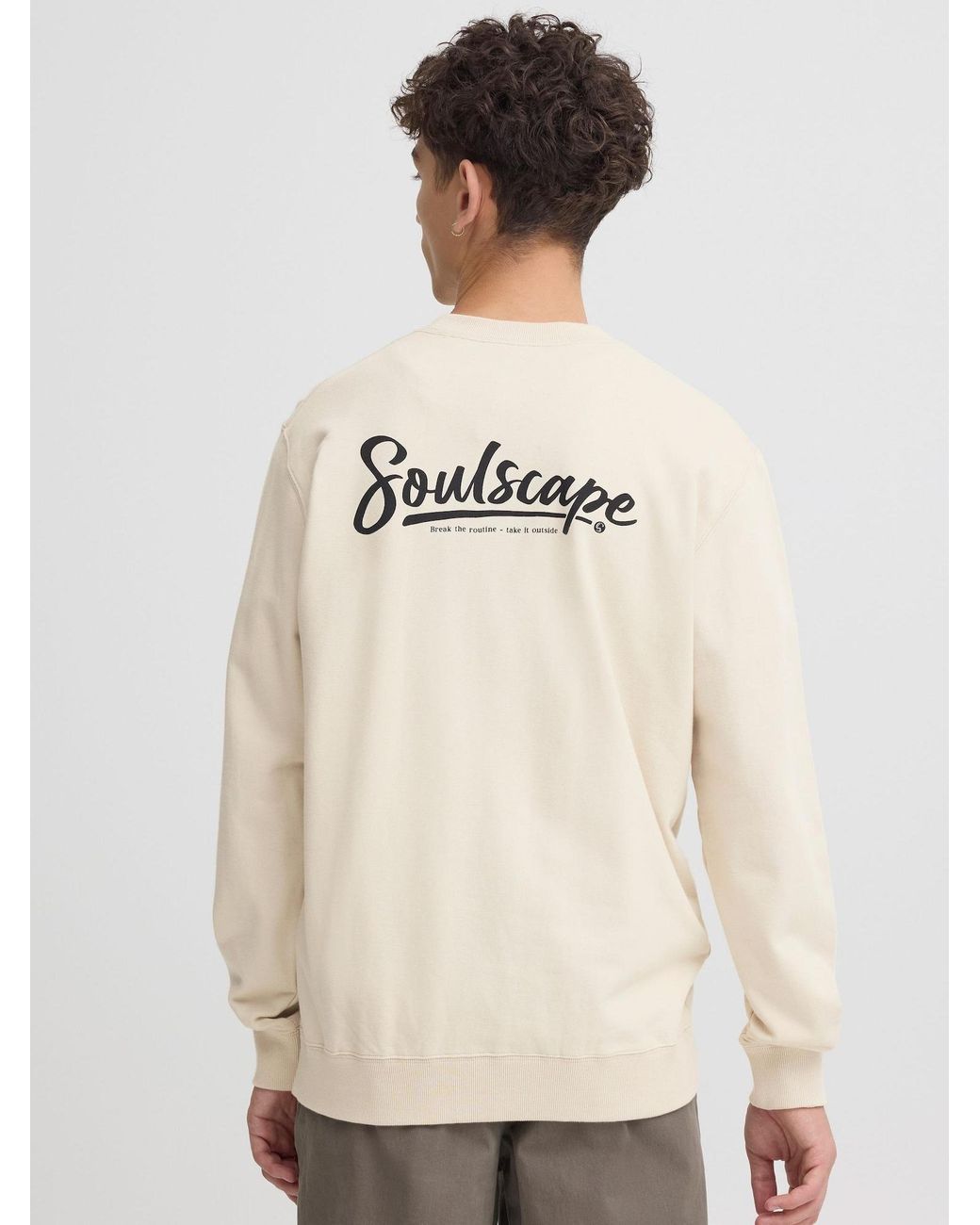 Solid Sweater Sdtorrence in White für Herren