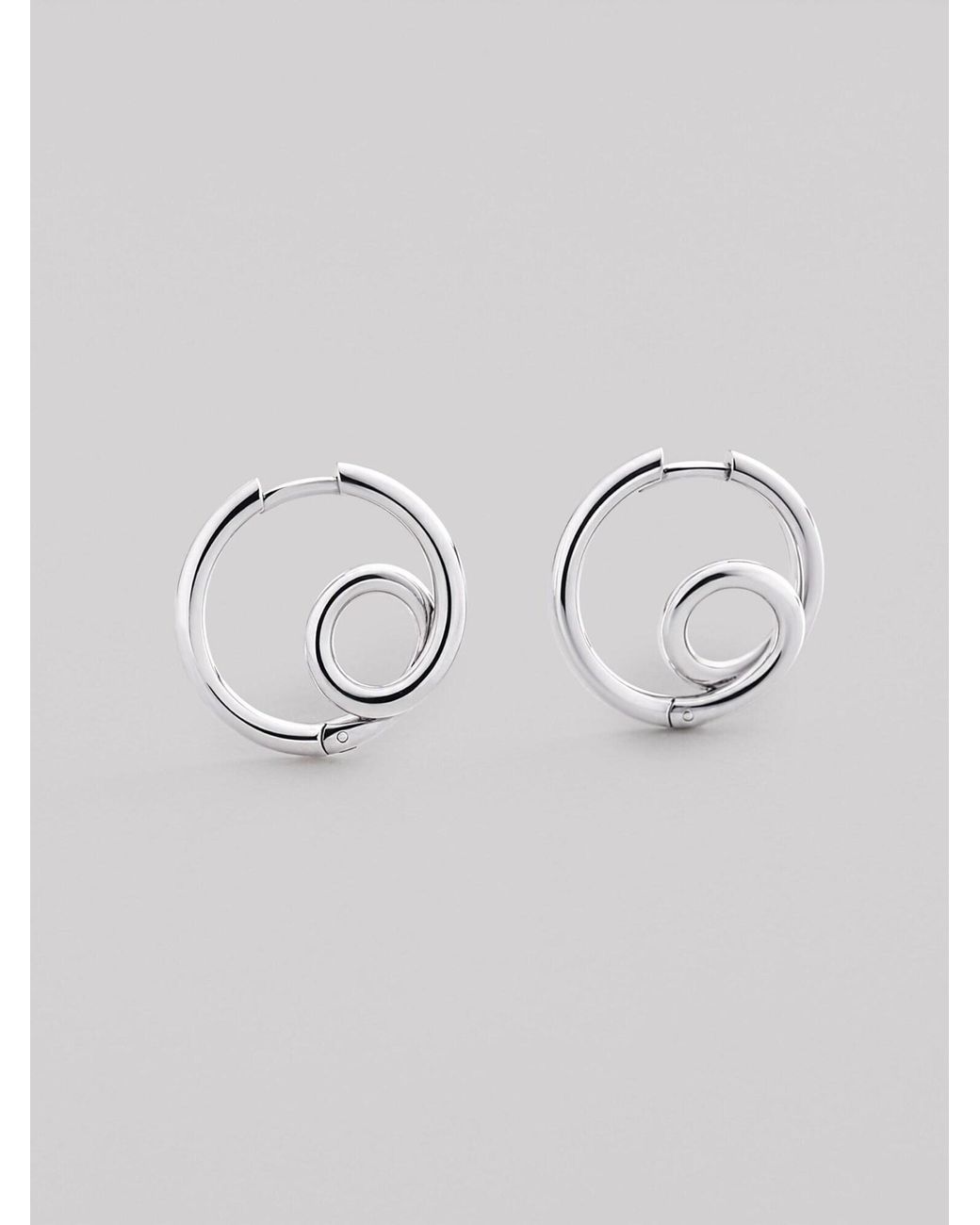 REYTEL White Ohrringe Loop