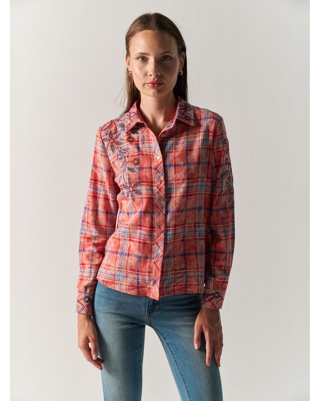 Koröshi Red Bluse
