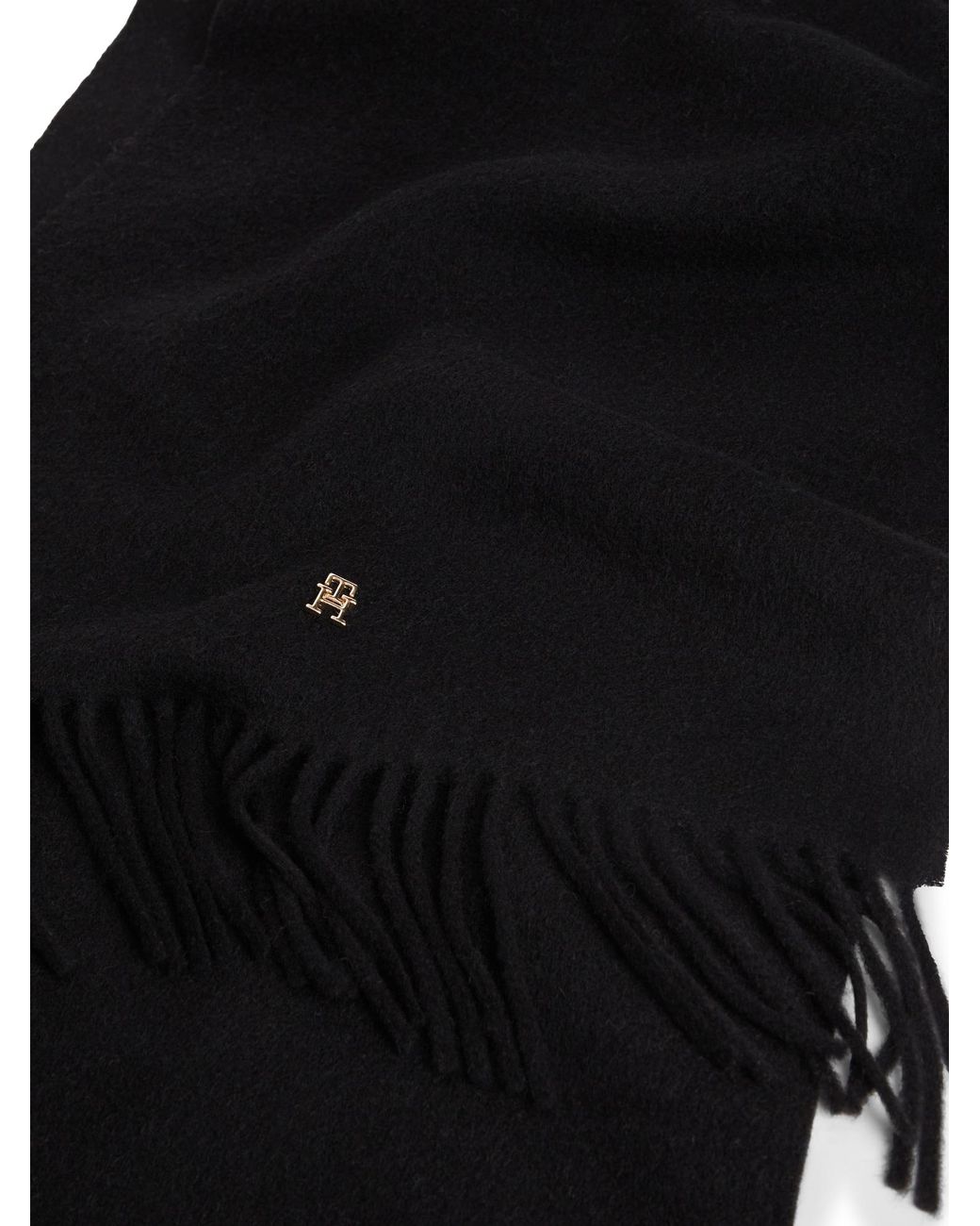 Tommy Hilfiger Black Schal Elevated Chic