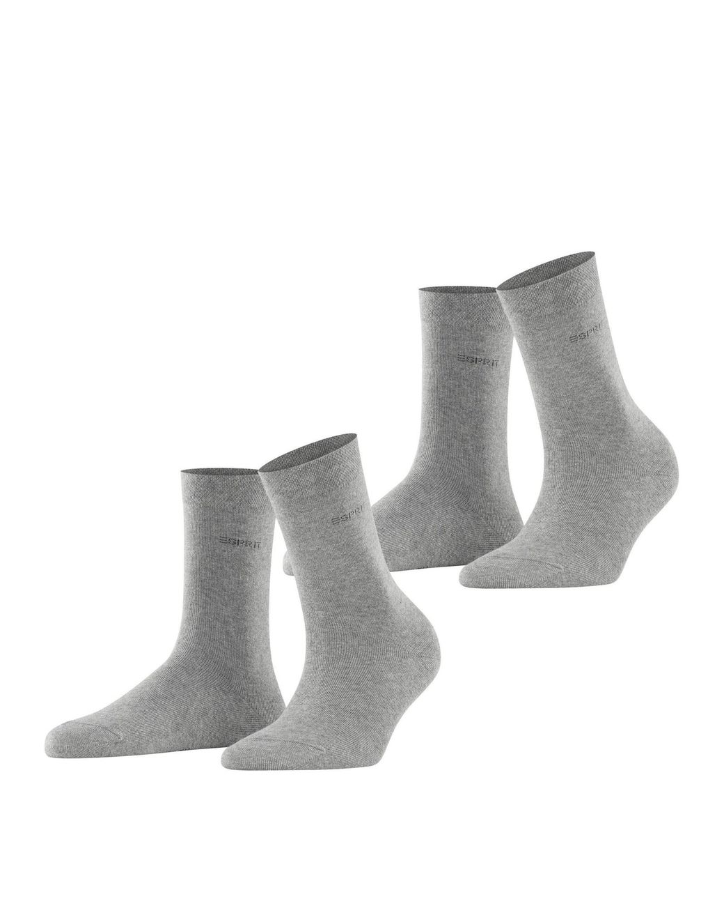 Esprit White Socken Basic Easy 2-Pack