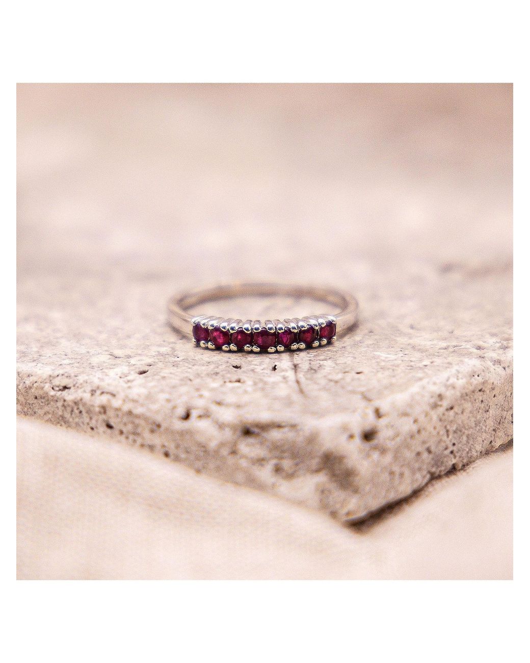 Fascination by Ellen K. Pink Ring