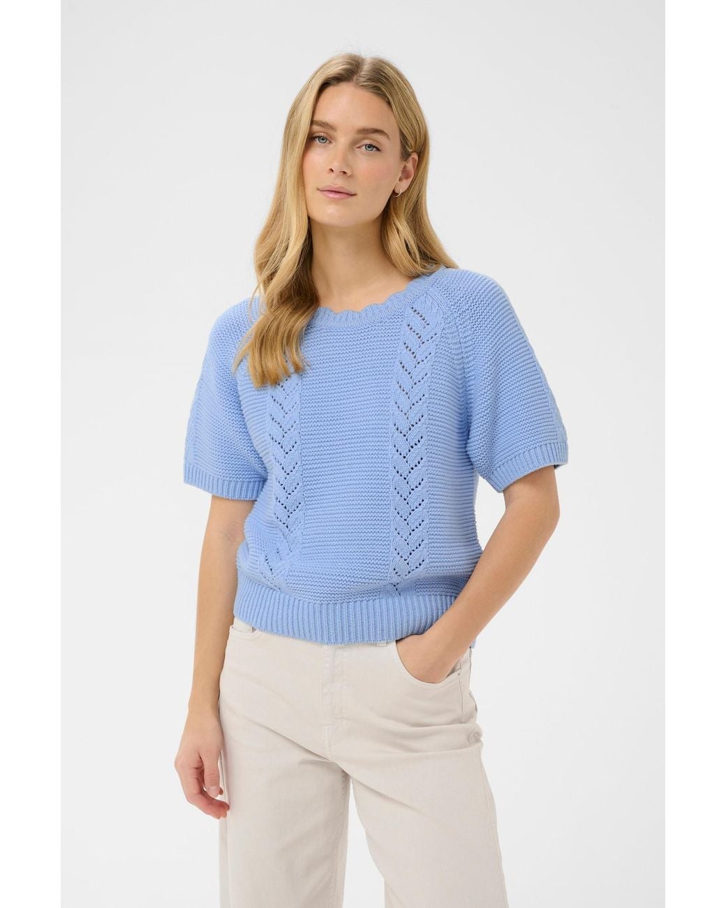 Part Two Blue Pullover