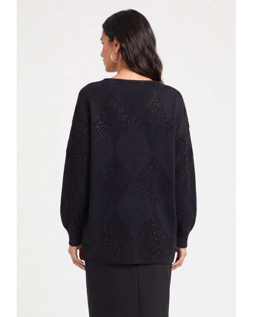 usha BLACK LABEL Blue Pullover